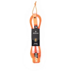 ROAM 9'0" Orange Surf Leash