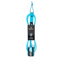 ROAM 9'0" Surfboard Leash Premium 7mm Blau