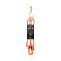 ROAM 5'0" Orange Comp Surf Leash