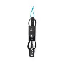 ROAM 5'0" Schwarz Surf Leash