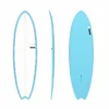 Surfboard TORQ Epoxy TET 6.6 Fish Blue Pinline