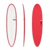 Surfboard TORQ Epoxy TET 7.6 Funboard Red Pinline
