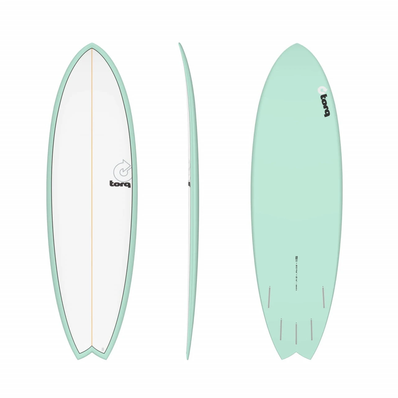 Surfboard TORQ Epoxy TET 5.11 Fish Seagreen 1 Surfboard TORQ Epoxy TET 5.11 Fish Seagreen