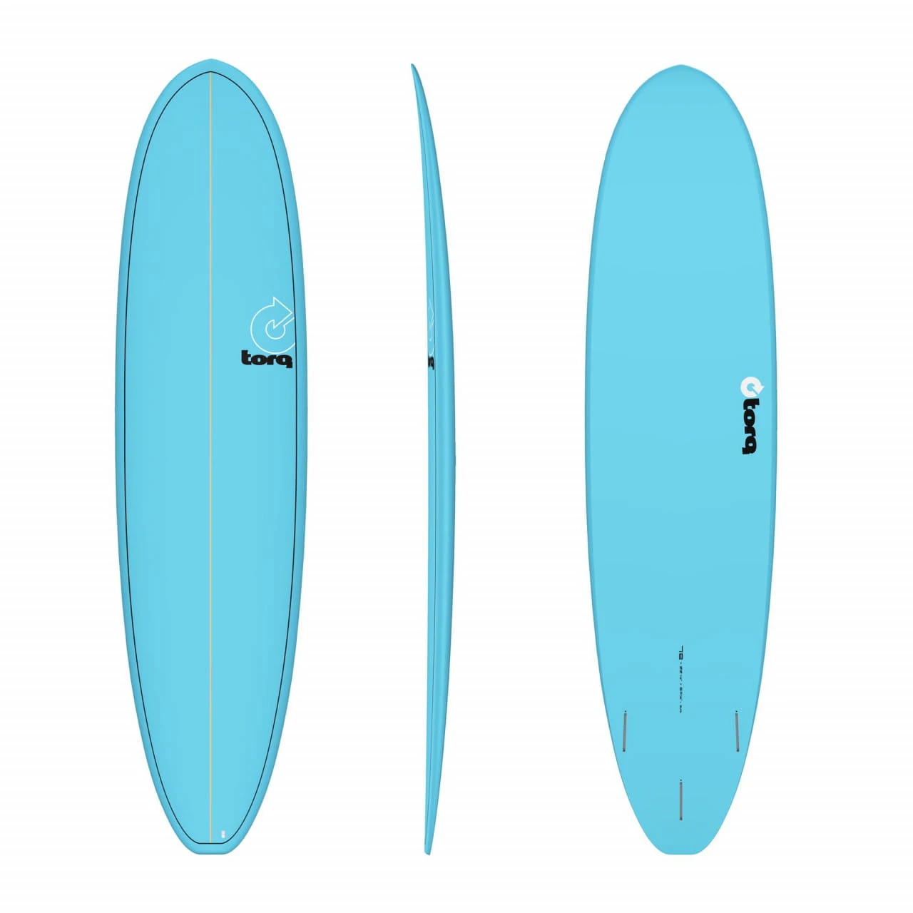 Surfboard TORQ Epoxy TET 7.8 VP Funboard Blue 1 Surfboard TORQ Epoxy TET 7.8 VP Funboard Blue