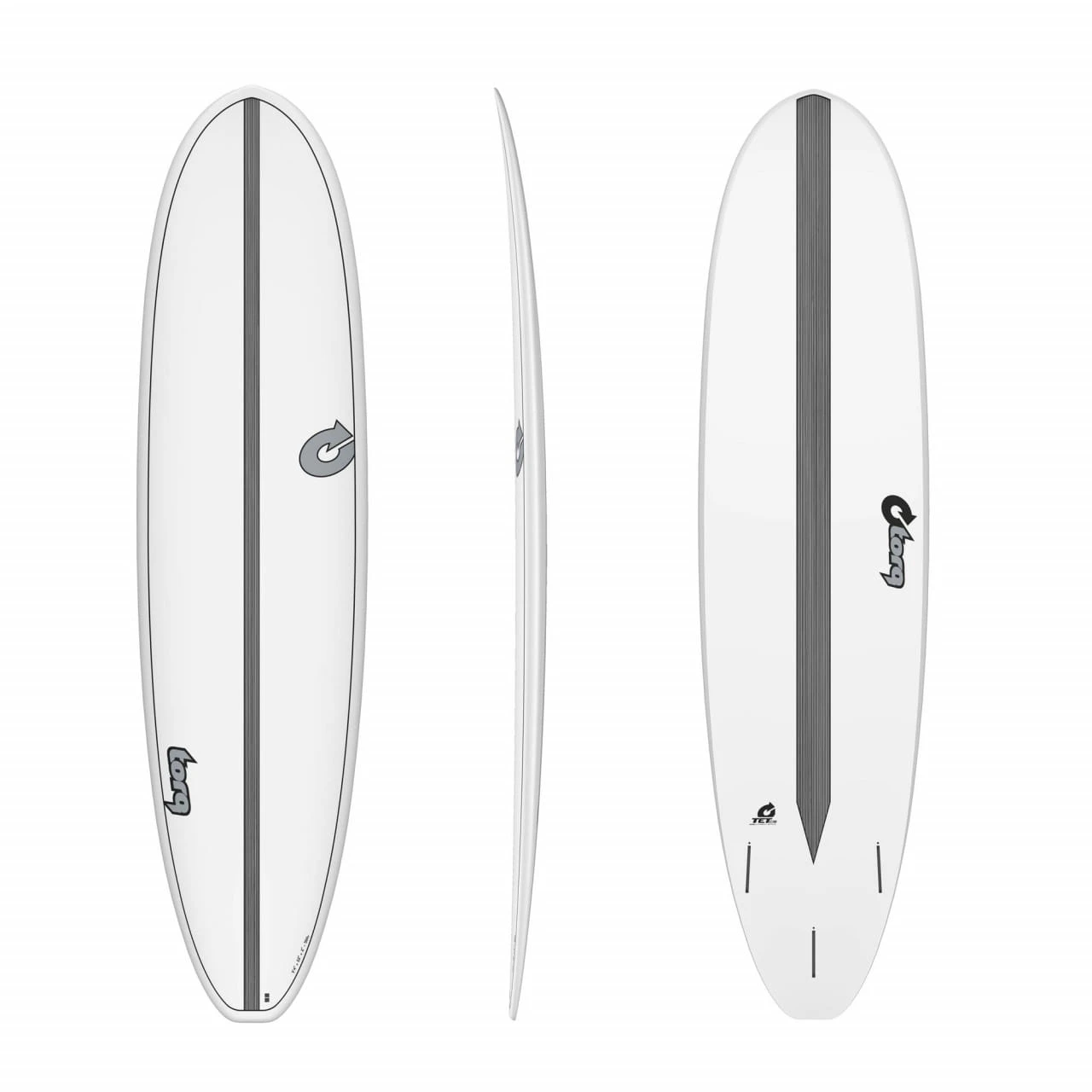 Surfboard TORQ Epoxy TET 7.4 VP Funboard Carbon 1 Surfboard TORQ Epoxy TET 7.4 VP Funboard Carbon