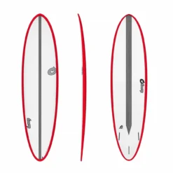 Surfboard TORQ Epoxy TET CS 7.2 Fun Carbon Red