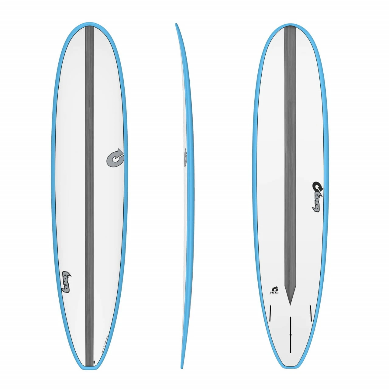 Surfboard TORQ Epoxy TET CS 8.6 Long Carbon Blue 1 Surfboard TORQ Epoxy TET CS 8.6 Long Carbon Blue